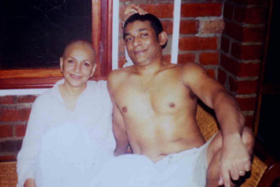 Veenapani with Vinay Kumar